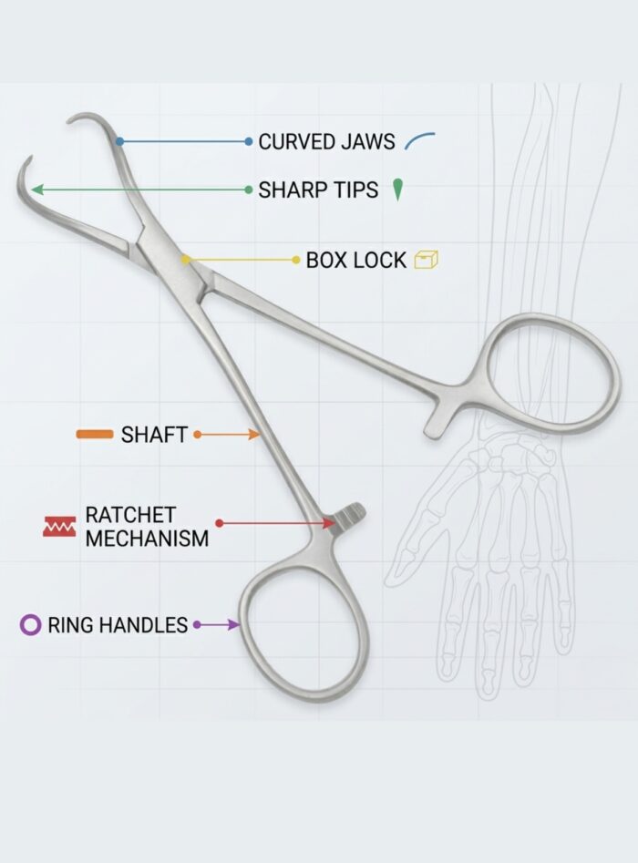 Backhaus Towel Clamp