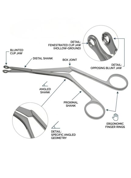 Bruening Septum Forceps