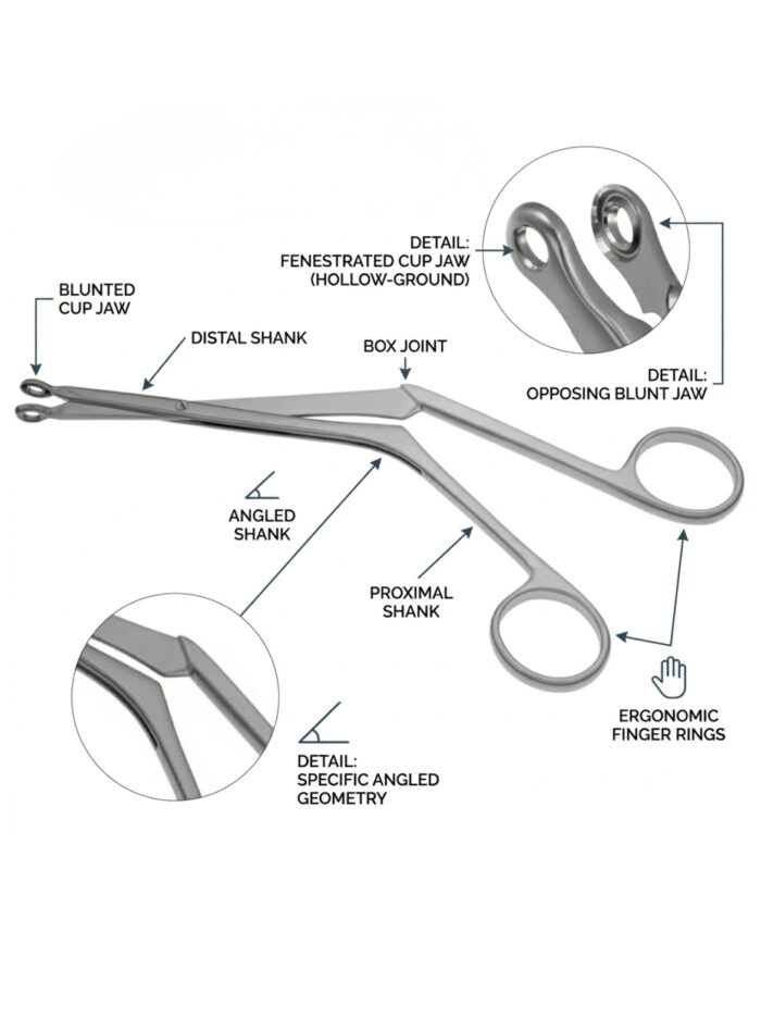 Bruening Septum Forceps