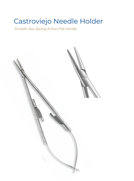 Castroviejo Needle Holder