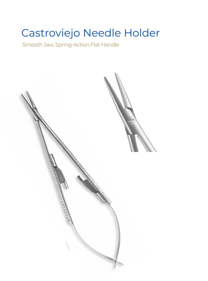 Castroviejo Needle Holder