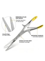 Gorney Turbinate Scissors, TC, Angled Serrated