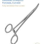 Halstead Mosquito Forceps 5″ Curved