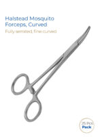 Halstead Mosquito Forceps 5″ Curved
