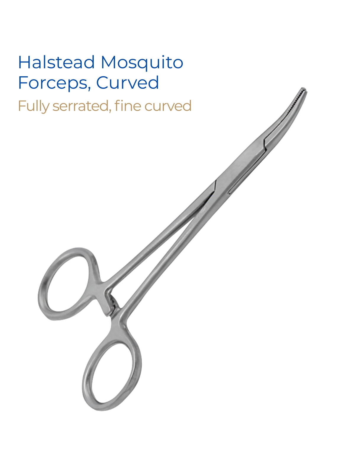 Halstead Mosquito Forceps 5″ Curved