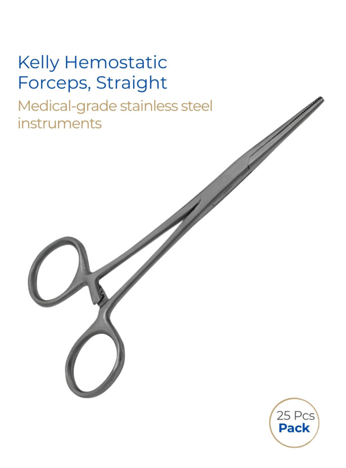 Kelly Hemostatic Forceps Straight 5.5"