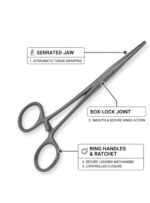 Kelly Hemostatic Forceps Straight_infographic