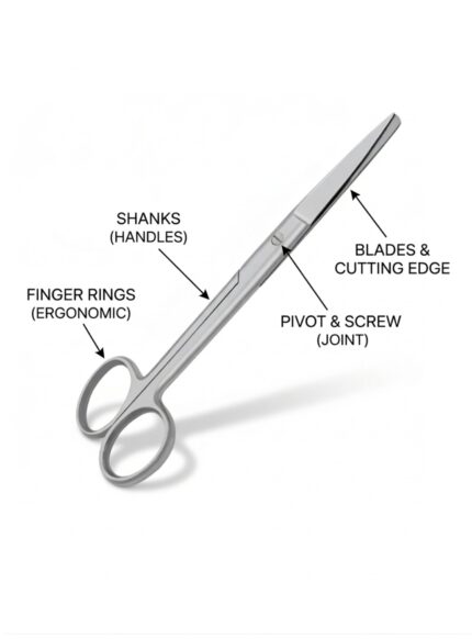 Operating Scissors Sharp Blunt