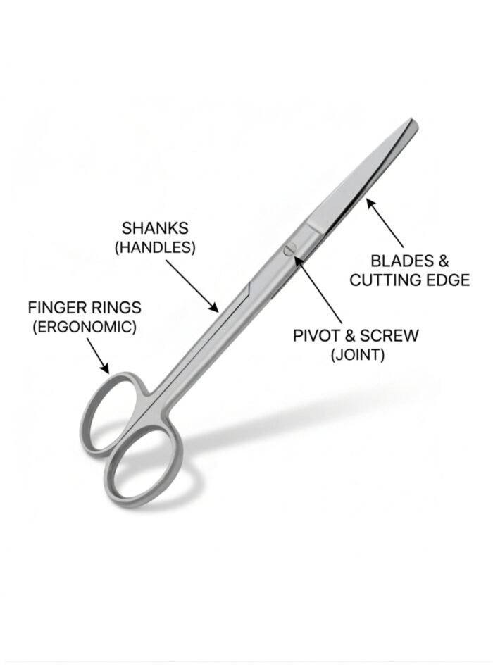 Operating Scissors Sharp Blunt
