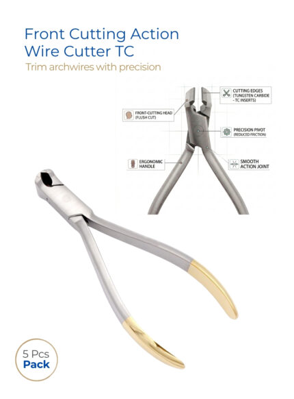 Orthodontic Wire Cutter Front Cutting Action TC