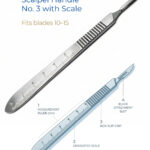 Scalpel Handle No. 3 with Scale