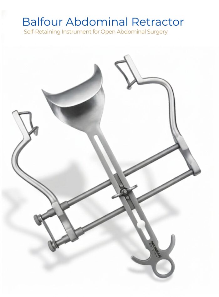 Balfour Abdominal Retractor, Self-Retaining