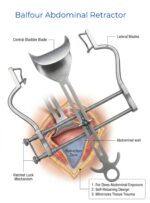 Balfour Abdominal Retractor, Self-Retaining
