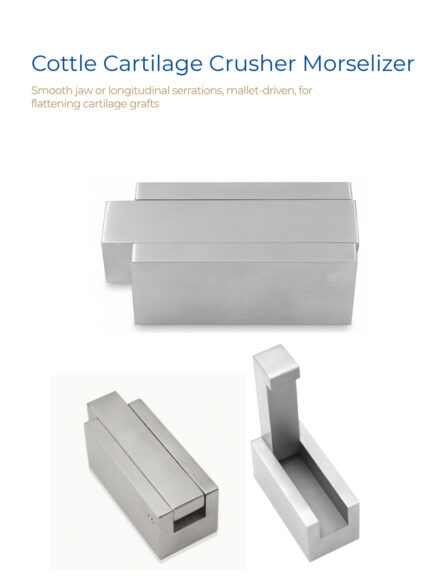 Cottle Cartilage Crusher Morselizer