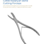 Cottle Kazanjian bone cutting forceps