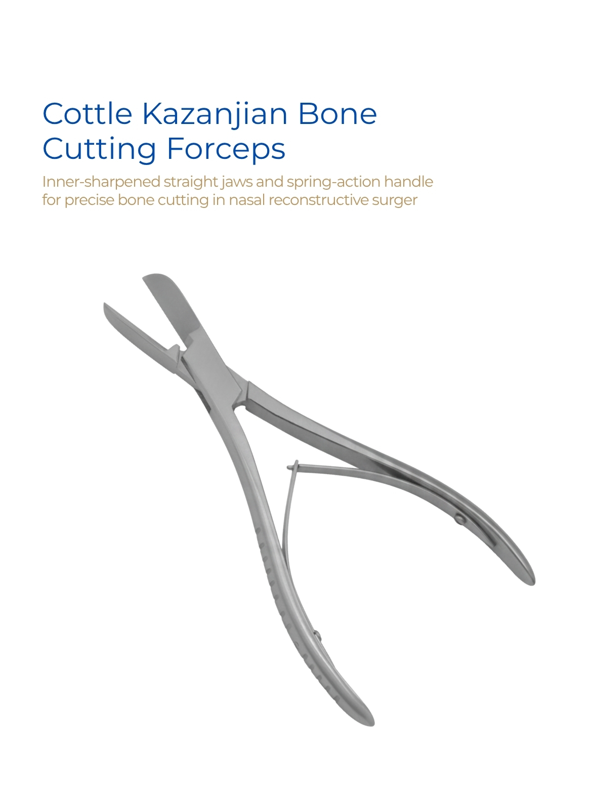Cottle Kazanjian bone cutting forceps