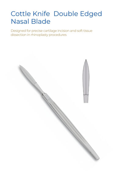 Cottle Knife Double Edged Nasal Blade