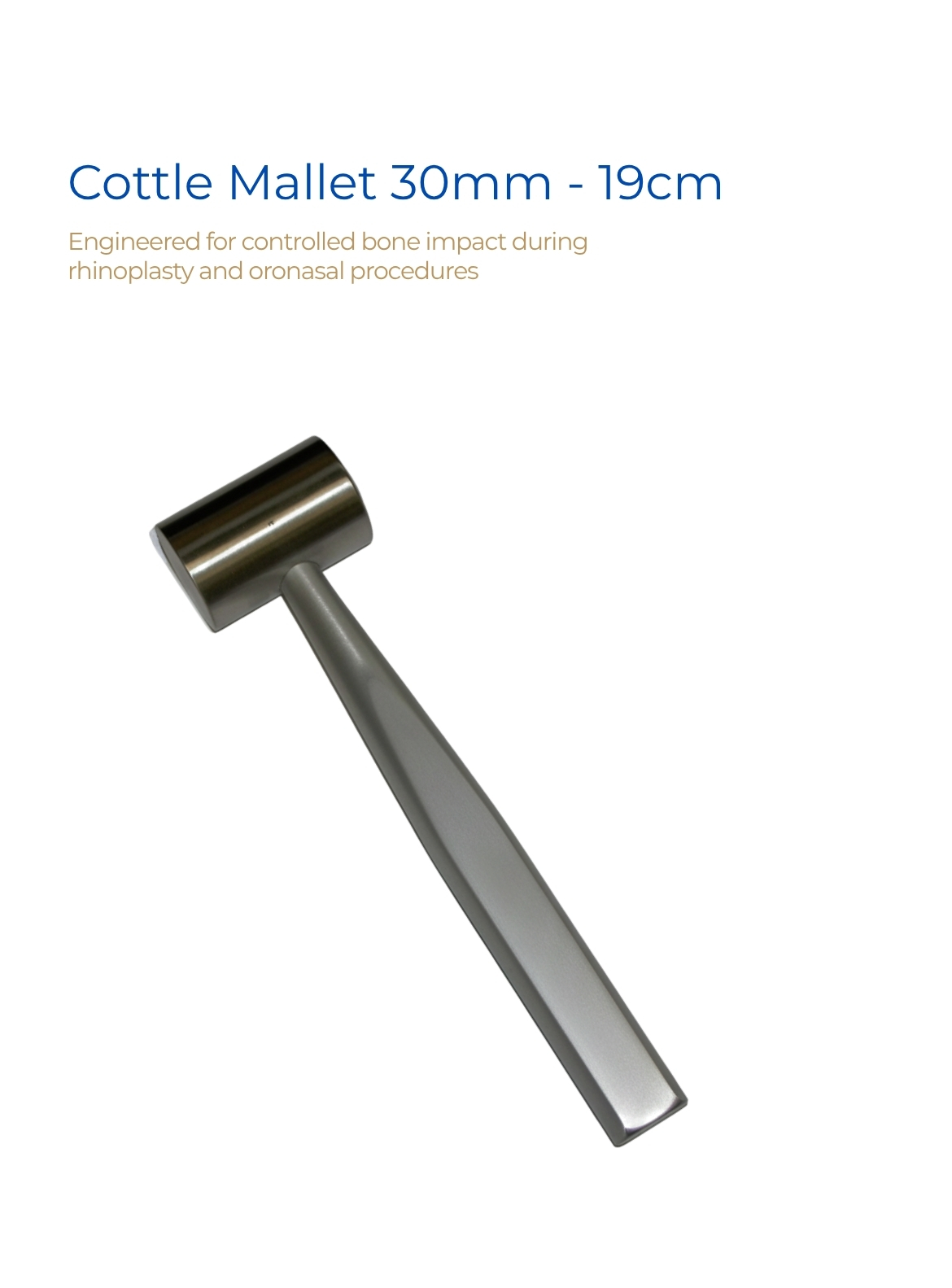 Cottle Mallet 30mm 19cm Cottle Mallet 30mm - 19cm