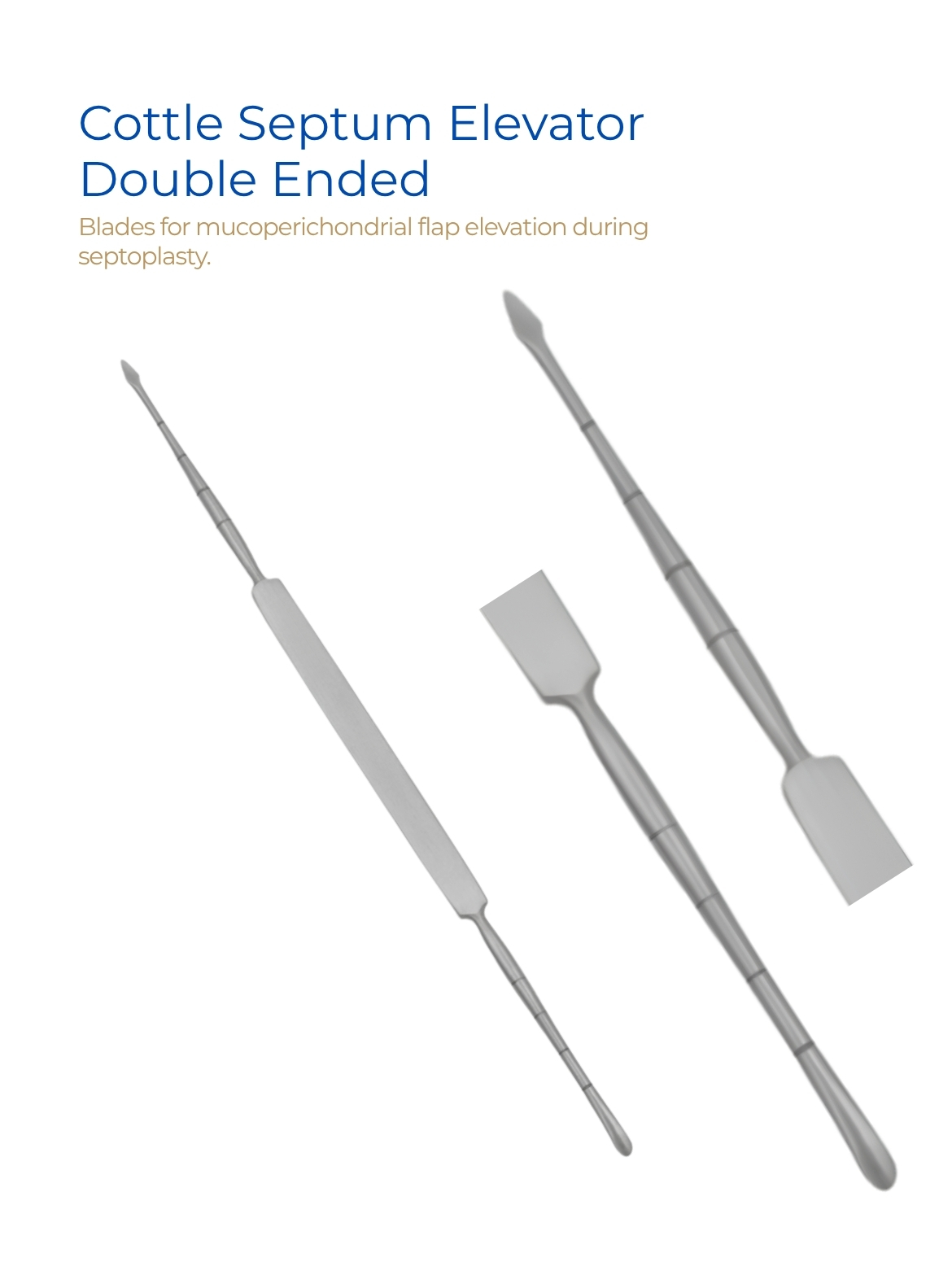 Cottle Septum Elevator, Double-Ended Cottle Septum Elevator, Double-Ended