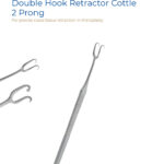 Double Hook Retractor Cottle 2 Prong