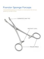 Foerster Sponge Forceps