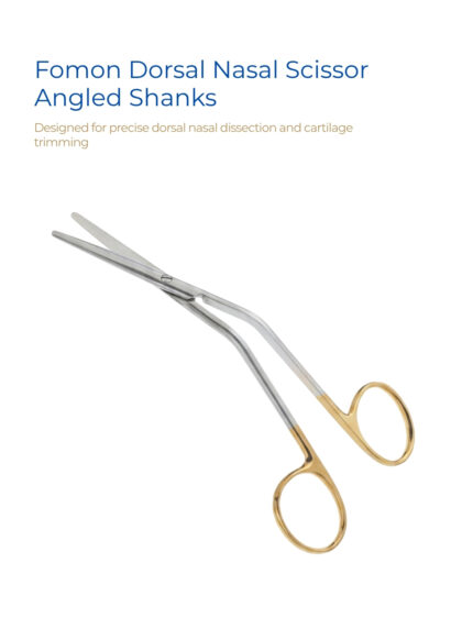 Fomon Dorsal Nasal Scissor Angled Shanks