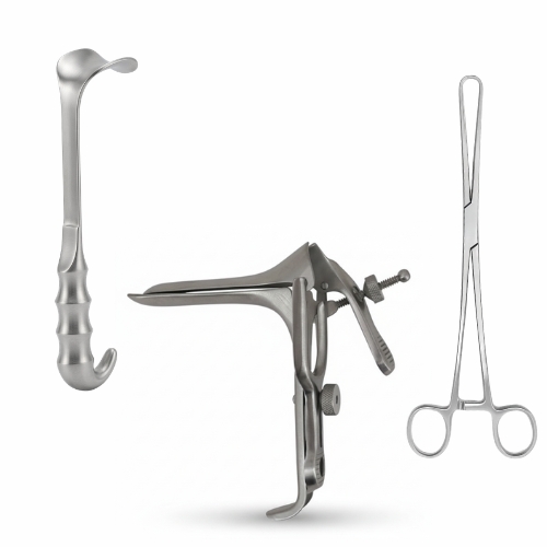 Gynecology instruments set