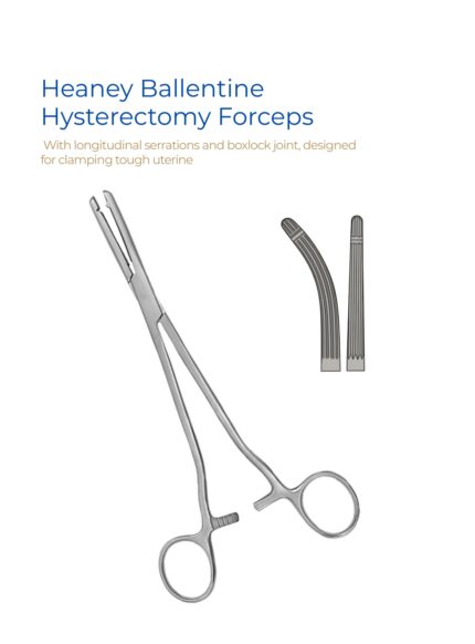 Heaney Ballentine Hysterectomy Forceps