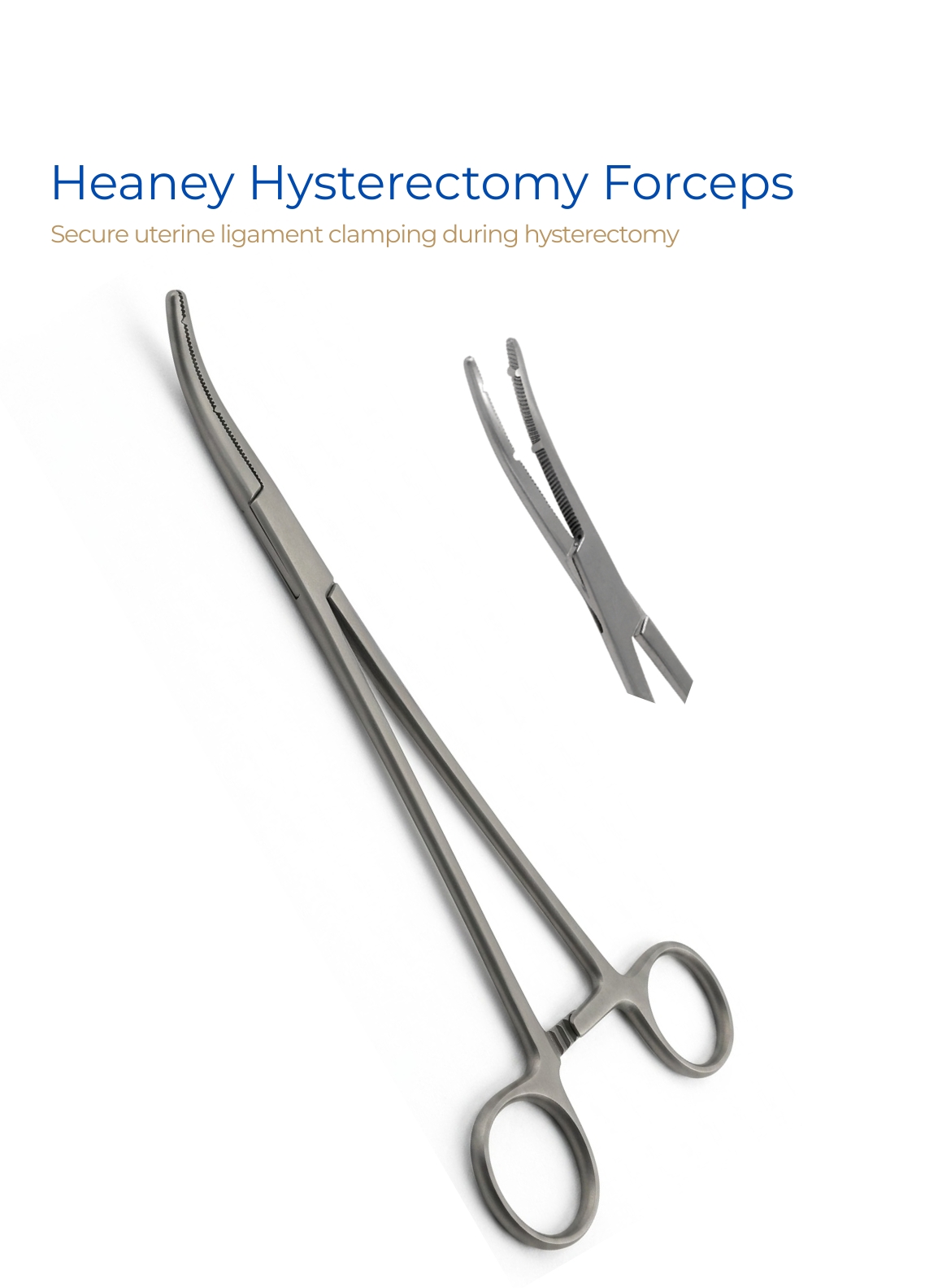Heaney Hysterectomy Forceps