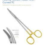 Heaney Needle Holder Tungsten Carbide Curved