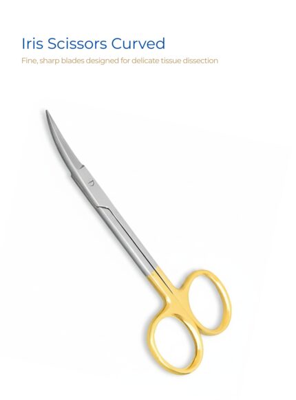 Iris Scissors Curved