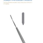 Joseph Periosteal Elevator, Slightly Curved