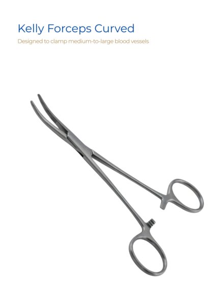 Kelly Forceps Curved, Artery Forcep