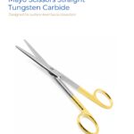 Mayo Scissors Straight Tungsten Carbide