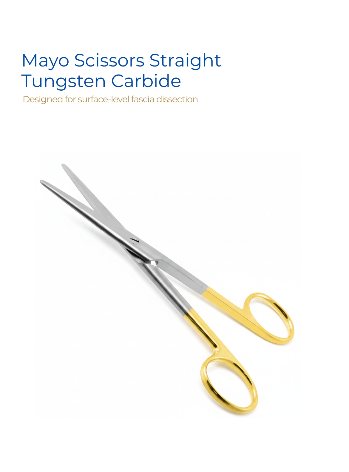 Mayo Scissors Straight Tungsten Carbide