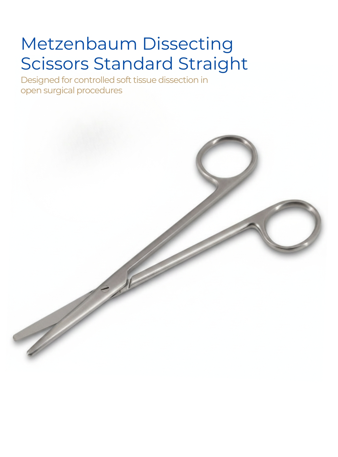 Metzenbaum Dissecting Scissors Standard Straight