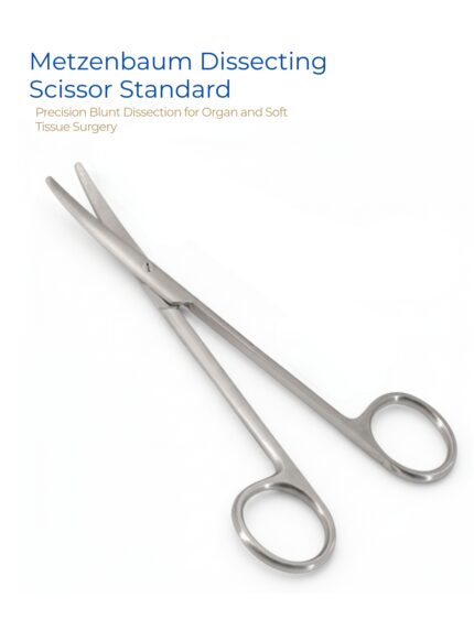 Metzenbaum Dissecting Scissors Standard Curved