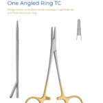 Neivert Needle Holder One Angled Ring TC