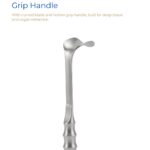 Richardson Retractor with Grip Handle