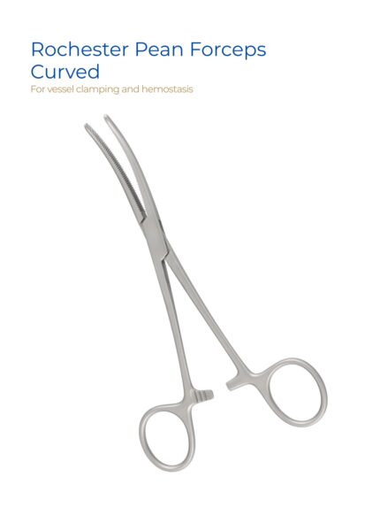 Rochester Pean Forceps Curved