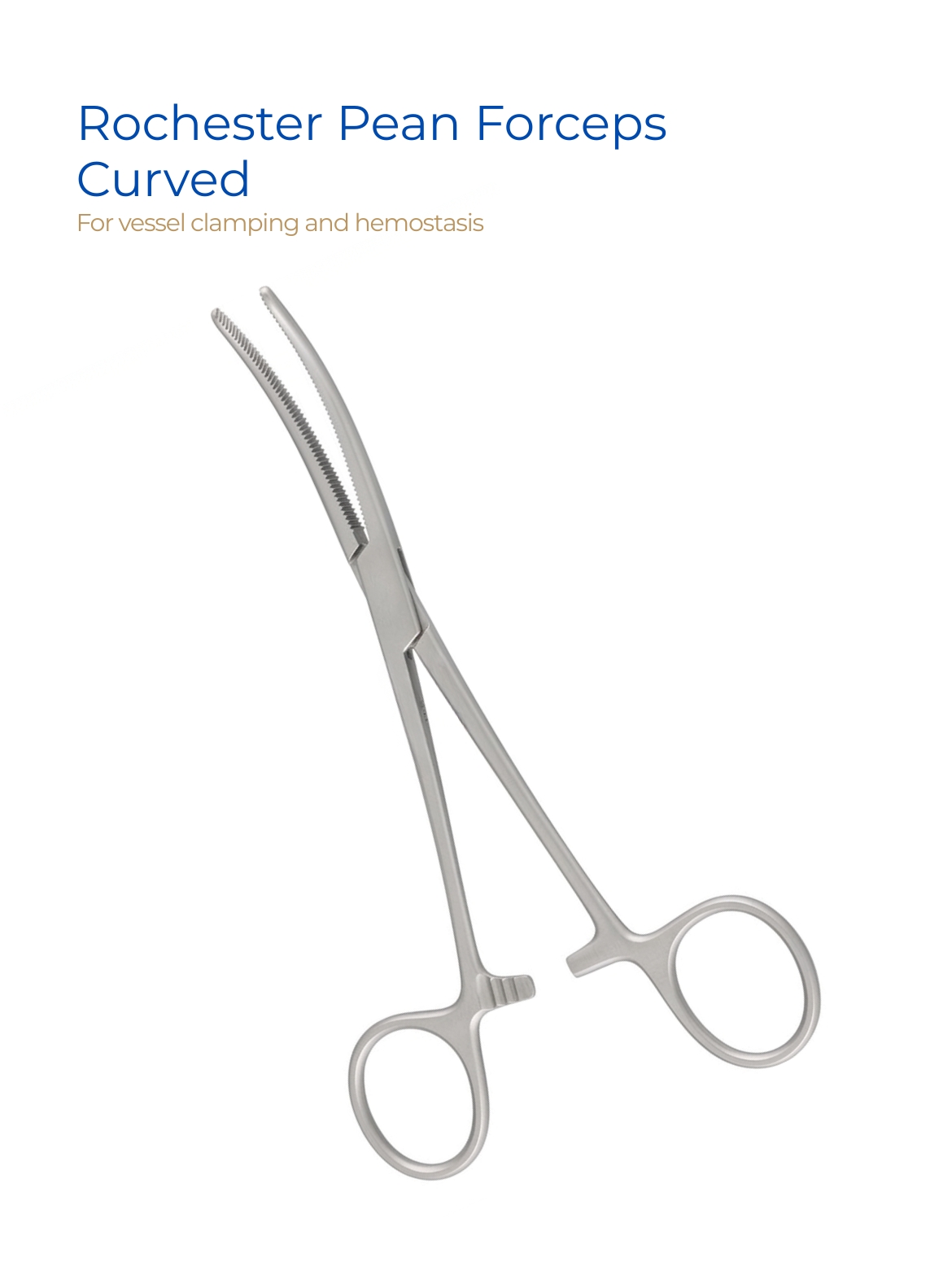 Rochester Pean Forceps Curved