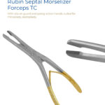 Rubin Septal Morselizer Forceps TC