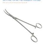 Schnidt Tonsil Forcep Half Curved Clamp