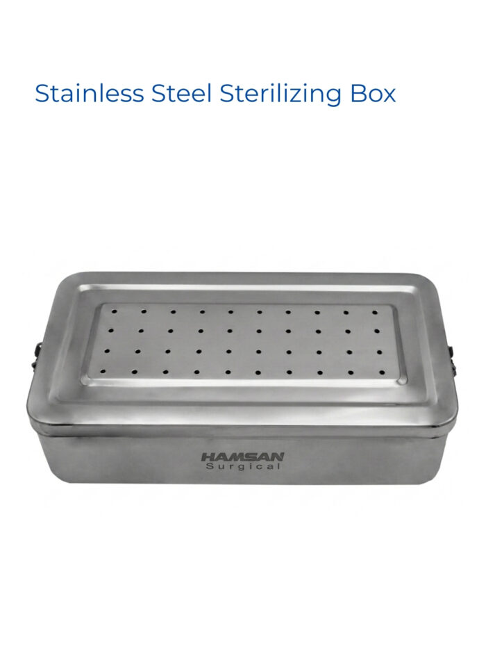 Stainless Steel Sterilizing Box for Instruments - Image 2