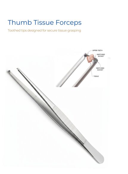 Thumb Tissue Forceps