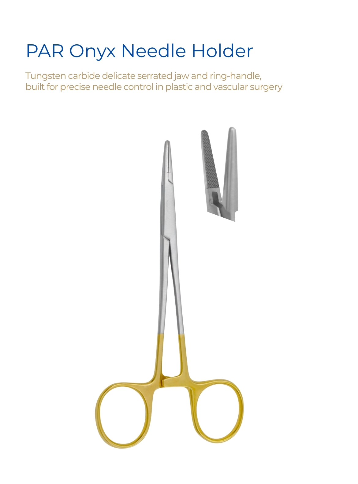 PAR Onyx Needle Holder TC