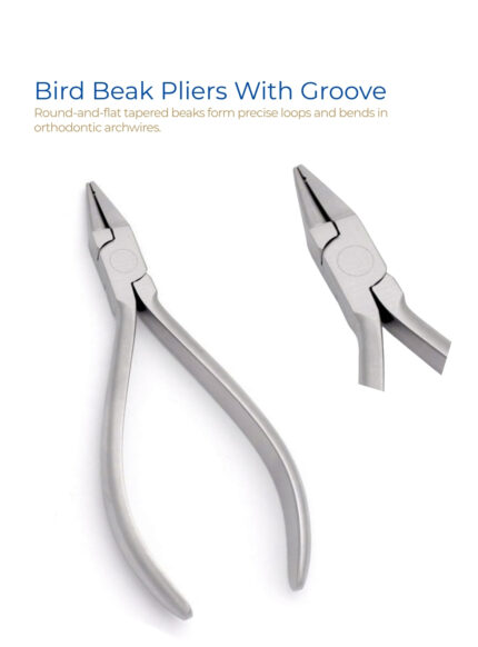 Bird Beak Pliers With Groove