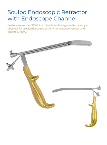 Sculpo Endoscopic Retractor with Endoscope Channel