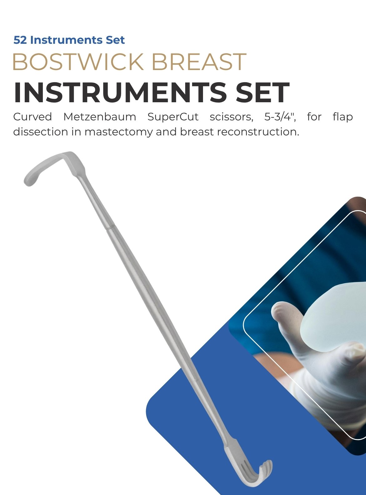Bostwick Breast Instruments Set Bostwick Breast Instruments Set