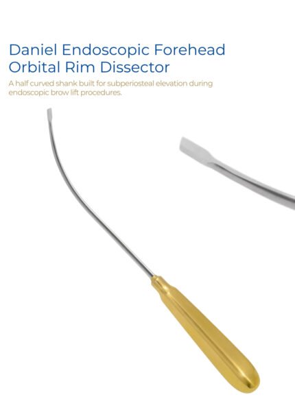 Daniel Endoscopic Forehead Orbital Rim Dissector